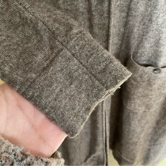 Funsport Merino and Cashmere Blend Longline Cardigan - Picture 7 of 7